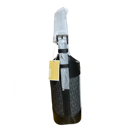 NWT, WINE BOTTLE HOLDER Michael Kors Black multicolored. - Picture 6 of 6